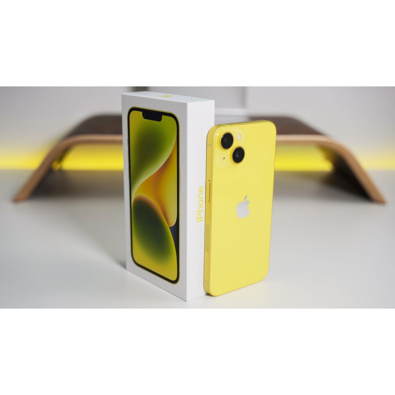 Apple iPhone 14, 128 ГБ, жёлтый - купить в MacTime