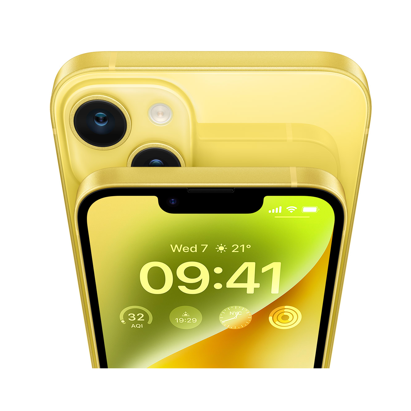 Apple iPhone 14, 256 ГБ, жёлтый - купить в MacTime