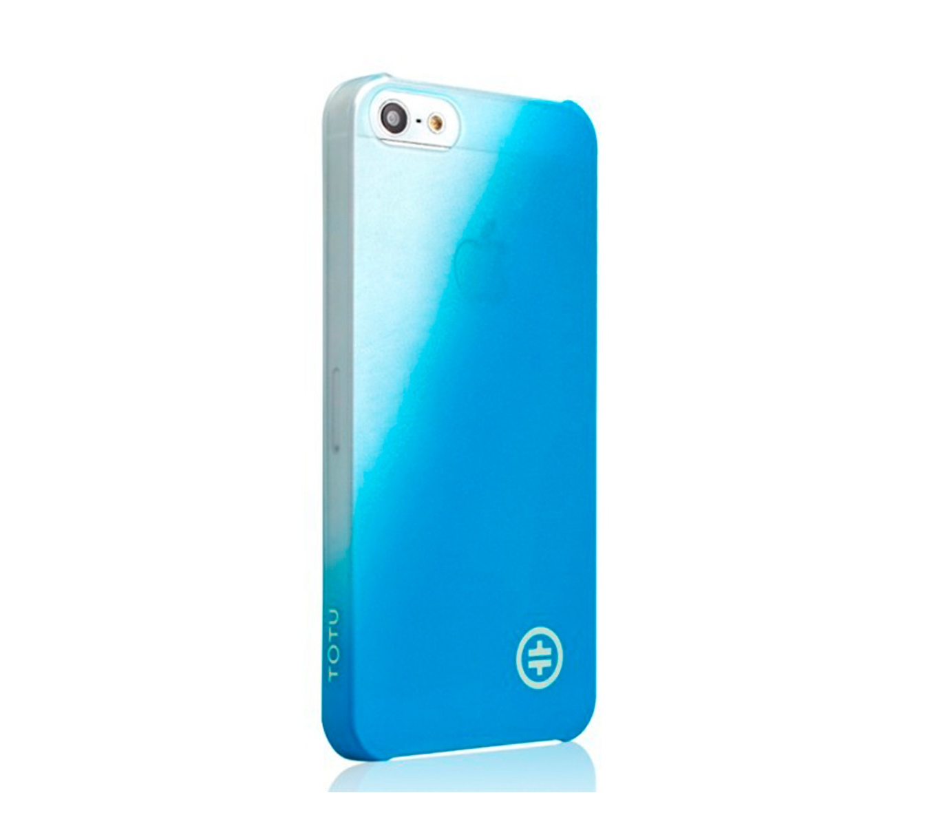 Чехол-накладка TOTU Color Cloud Ultra Slim для iPhone 5/5s/SE, поликарбонат,  голубой по выгодной цене – купить в MacTime