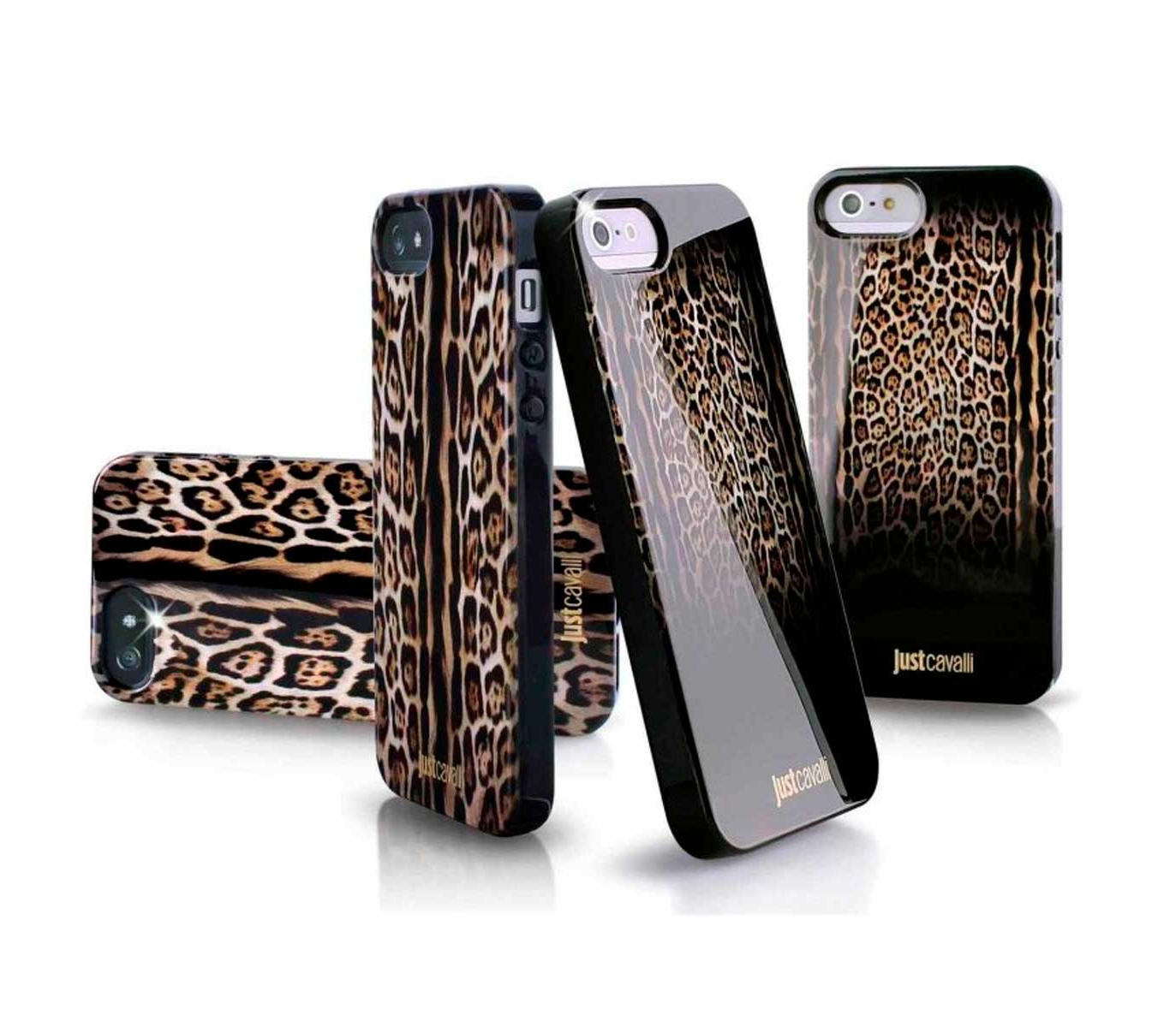 Чехол Just Cavalli TPU для iPhone 5, 5S и SE, 