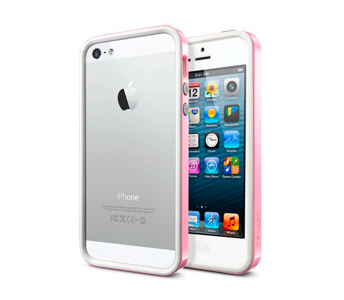 Купить чехол Spigen Case Neo Hybrid EX Snow Series Sherbet Pink для iPhone  5, 5s и SE в MacTime