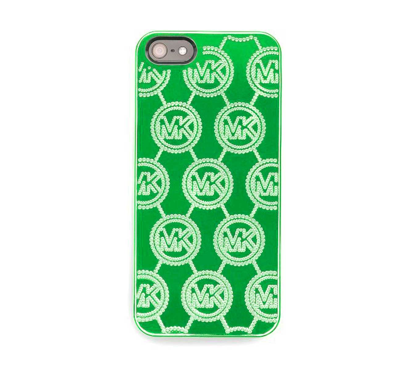 Чехол Michael Kors electroplating case для iPhone 5, 5S и SE, зелёный по  выгодной цене – купить в MacTime