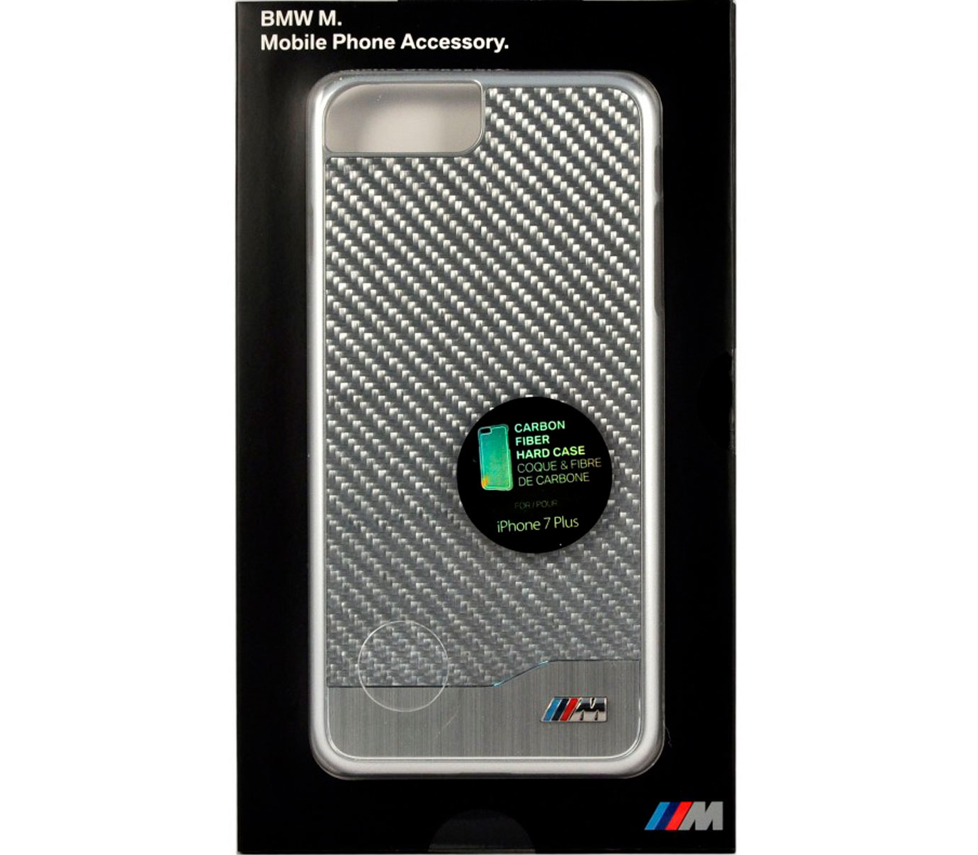 Чехол-накладка BMW M-Collection для iPhone 7/8 Plus, алюминий /  поликарбонат, серебристый по выгодной цене – купить в MacTime