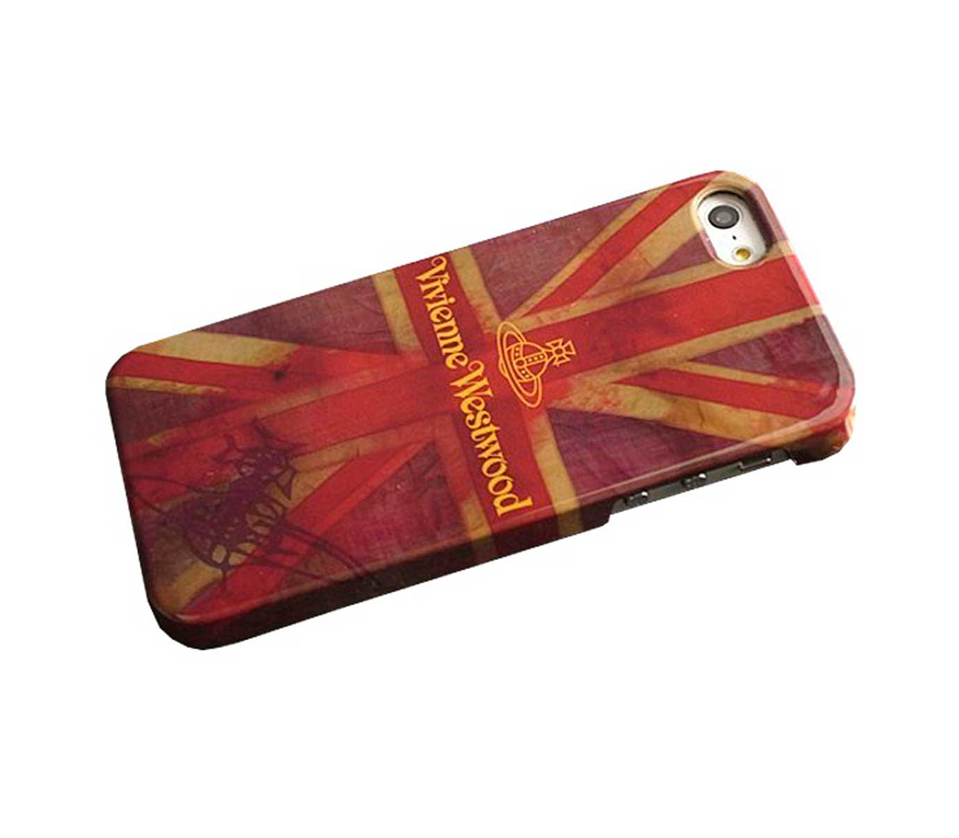 Чехол-накладка Vivienne Westwood Pattern 6 UK Flag для iPhone 5/5s/SE,  поликарбонат, красный по выгодной цене – купить в MacTime