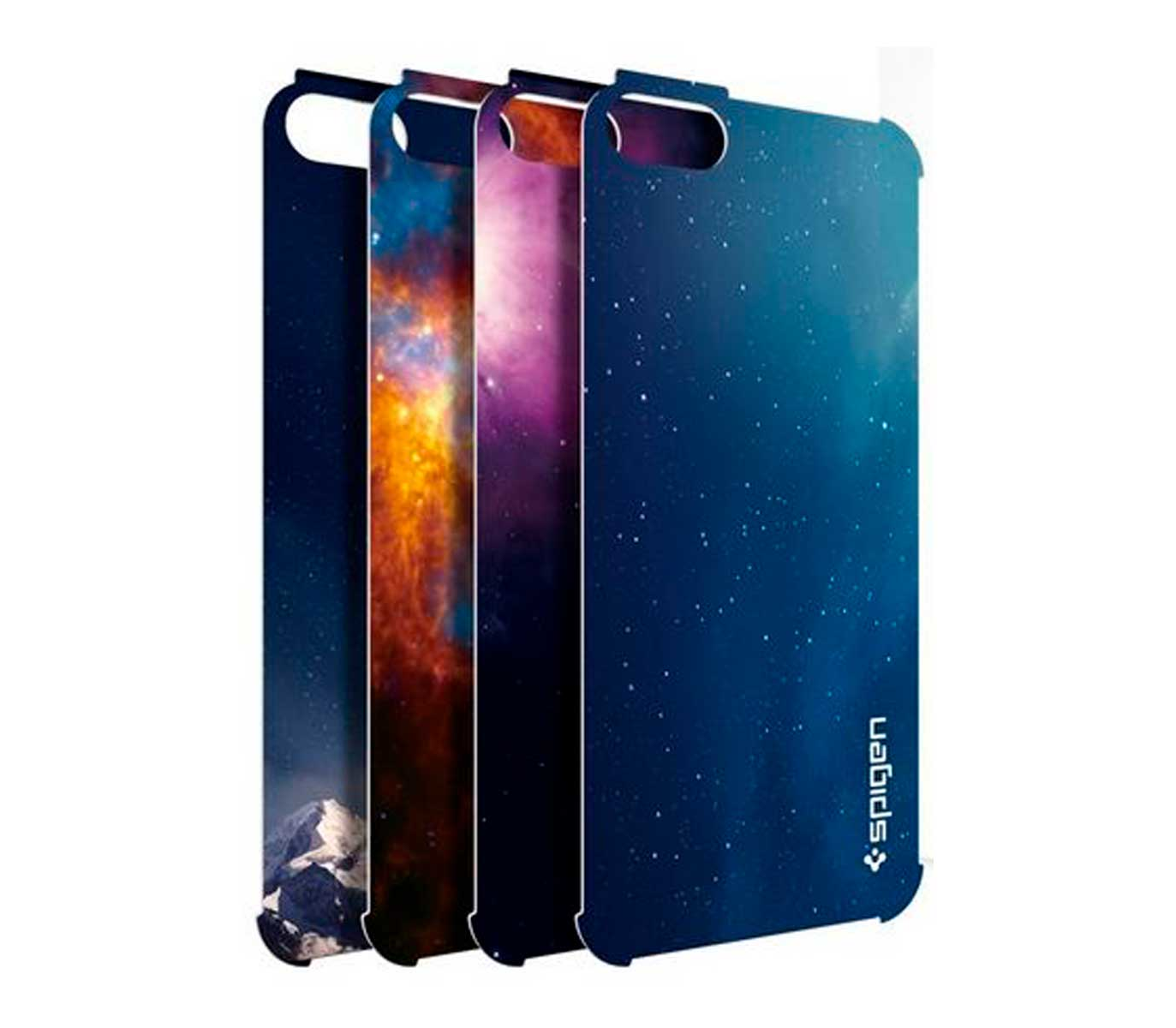 Накладки SGP Design Graphics Cosmos для iPhone 5/5s/SE, поликарбонат,  оранжевый / синий по выгодной цене – купить в MacTime