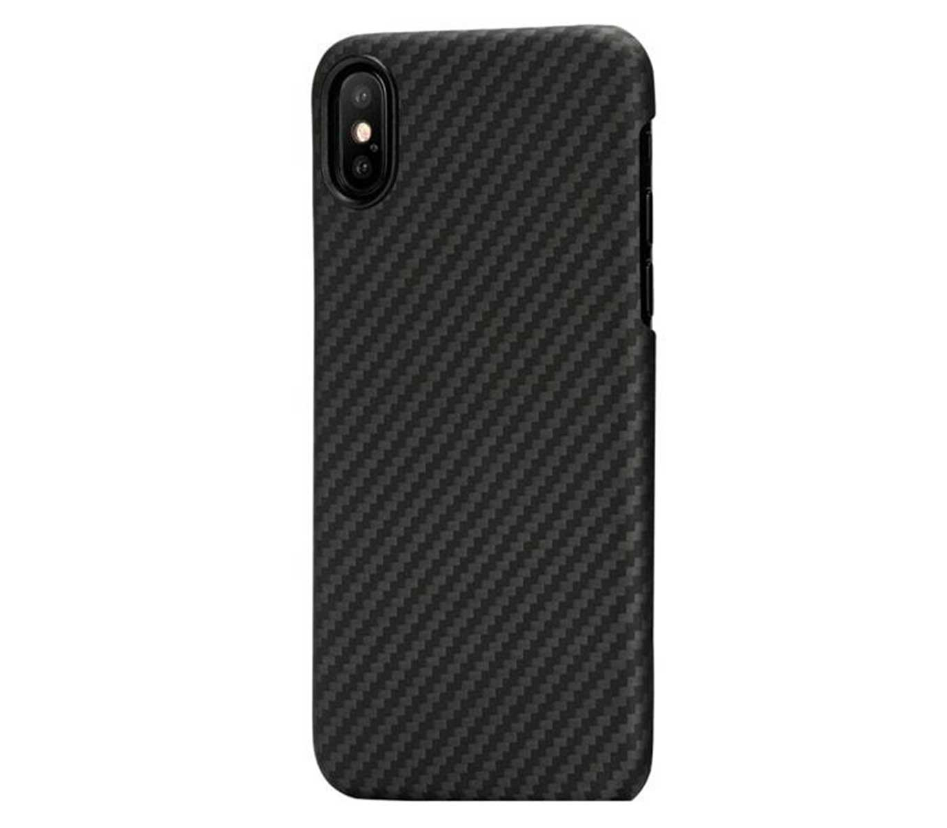 Чехол-накладка Pitaka MagCase для Apple iPhone X/Xs, кевлар, чёрный / серый  по выгодной цене – купить в MacTime