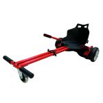 Фото ховеркарта (коляски) для гироскутера, красного