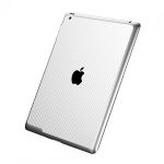 фото Защитная наклейка для iPad 2/iPad Air 2 SGP Skin Guard Set Series Carbon, белая
