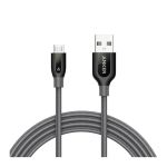 фото товара Кевларовый кабель Anker Powerline+ Micro USB, серый