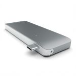 Зарядное устройство Satechi USB-C hub pass through charging, серый