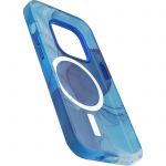 Чехол-накладка OtterBox Figura Series Case with MagSafe for iPhone 14 Pro - голубой, прозрачный - фото 4
