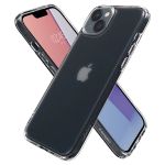 Чехол-накладка Spigen Ultra Hybrid для iPhone 14, полиуретан (TPU), (Frost Clear) прозрачный - фото 6
