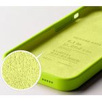 lago для iPhone 14 Pro Max чехол Soft silicone (Liquid) Неоновый желтый - фото 2