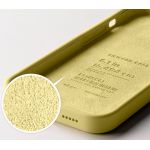 Elago для iPhone 14 Pro Max чехол Soft silicone (Liquid) желтый - фото 2