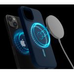 Elago для iPhone 14 чехол MagSafe Soft silicone case Индиго - фото 2