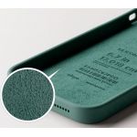 Elago для iPhone 14 Pro чехол Soft silicone (Liquid) Полуночный зеленый - фото 2