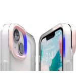 Elago для iPhone 14 чехол GLIDE (tpu+pc) Прозрачный/розовый - фото 2