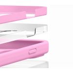 Elago для iPhone 14 Pro Max чехол Soft silicone (Liquid) Ярко-розовый - фото 3
