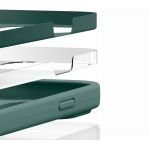 Elago для iPhone 14 Pro Max чехол Soft silicone (Liquid) Полуночный зеленый - фото 3