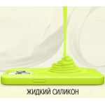 lago для iPhone 14 Pro Max чехол Soft silicone (Liquid) Неоновый желтый - фото 5