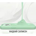 Elago для iPhone 14 Pro чехол Soft silicone (Liquid) Пастельно-зеленый - фото 5