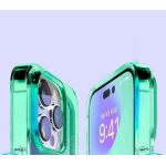 Elago для iPhone 14 Pro чехол AURORA (tpu) Градиент зеленый/фиолетовый - фото 5