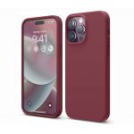 Elago для iPhone 14 Pro Max чехол Soft silicone (Liquid) Бургундия - фото 1