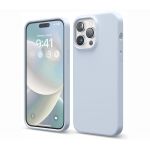 Elago для iPhone 14 Pro Max чехол Soft silicone (Liquid) Светло-синий - фото 1