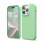 Elago для iPhone 14 Pro чехол Soft silicone (Liquid) Пастельно-зеленый - фото 1
