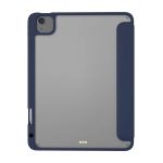 Чехол-книжка Blueo APE folio case для iPad 10.2 / Pro 10.5", эко-кожа / поликарбонат, синий / прозрачный - фото 2