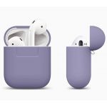 Чехол силиконовый Elago для AirPods, лавандовый серый, EAPSC-LVG - фото 3