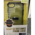 Чехол BlueO для iPhone 7/8/SE 2020 MILITARY GRADE темно-зеленый - фото 3