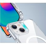 Чехол-накладка Air Armor с MagSafe и HaloLock для iPhone 14 Pro Max, полиуретановый (TPU), противоударный, прозрачный - фото 5