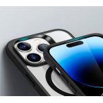 Чехол-накладка ESR Classic Hybrid с MagSafe и HaloLock для iPhone 14 Pro, полиуретан (TPU), чёрный / прозрачный - фото 5