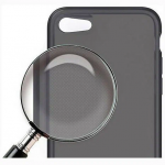 Чехол AndMesh для iPhone 7/8/SE 2020 Plain case черный - фото 6