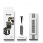 Ремешок Elago для Apple Watch 44/45 mm Metal Band серебро - фото 6