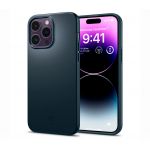 Чехол-накладка Thin Fit для iPhone 14 Pro Max, полиуретан (TPU), ультратонкий, (Metal Slate) темно-синий - фото 1