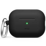 Чехол силиконовый Elago для AirPods Pro Silicone Hang case черный - фото 1