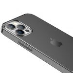 Чехол-накладка Hoco Light Series для iPhone 14 Pro Max, полиуретан (TPU), чёрный прозрачный - фото 3