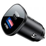 АЗУ ACEFAST B1 38W Mini 2USB (USB-C+USB-A) (черный) - фото 1