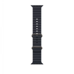 Ремешок Apple Ocean цвета «тёмная ночь» для Apple Watch 44, 45 мм и Ultra - фото 4