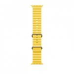 Ремешок Apple Ocean жёлтого цвета для Apple Watch 44, 45 мм и Ultra - фото 3