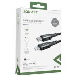 Кабель ACEFAST C1-01 USB-C - Lightning, 1.2m (черный) - фото 4