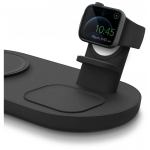 Беспроводное СЗУ Uniq Aereo Mag 3-in-1 magnetic wireless 15W +adapter, серый - фото 6