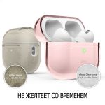Чехол силиконовый Elago Clear case для AirPods Pro 2, прекрасный розовый - фото 2
