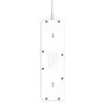 Сетевой фильтр LDNIO SC5415, 3 USB QC / 1 USB-C PD / 5 универсальных розеток, 2 м, 2.5 кВт, белый - фото 3