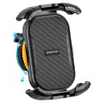 Держатель велосипедный Borofone BH59, Flyover, на руль (черный желтый) - фото 2