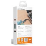 Адаптер LDNIO LC140, с USB-A на USB-C, серый - фото 5