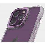 Чехол-накладка Elago для iPhone 14 Pro, DUAL (pc/tpu), противоударный, Темно-фиолетовый - фото 2