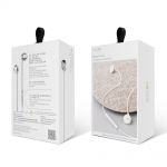 Наушники Baseus Encok H06 lateral, разъём 3,5 мм, вкладыши, гарнитура, MFI, серебристый - фото 6